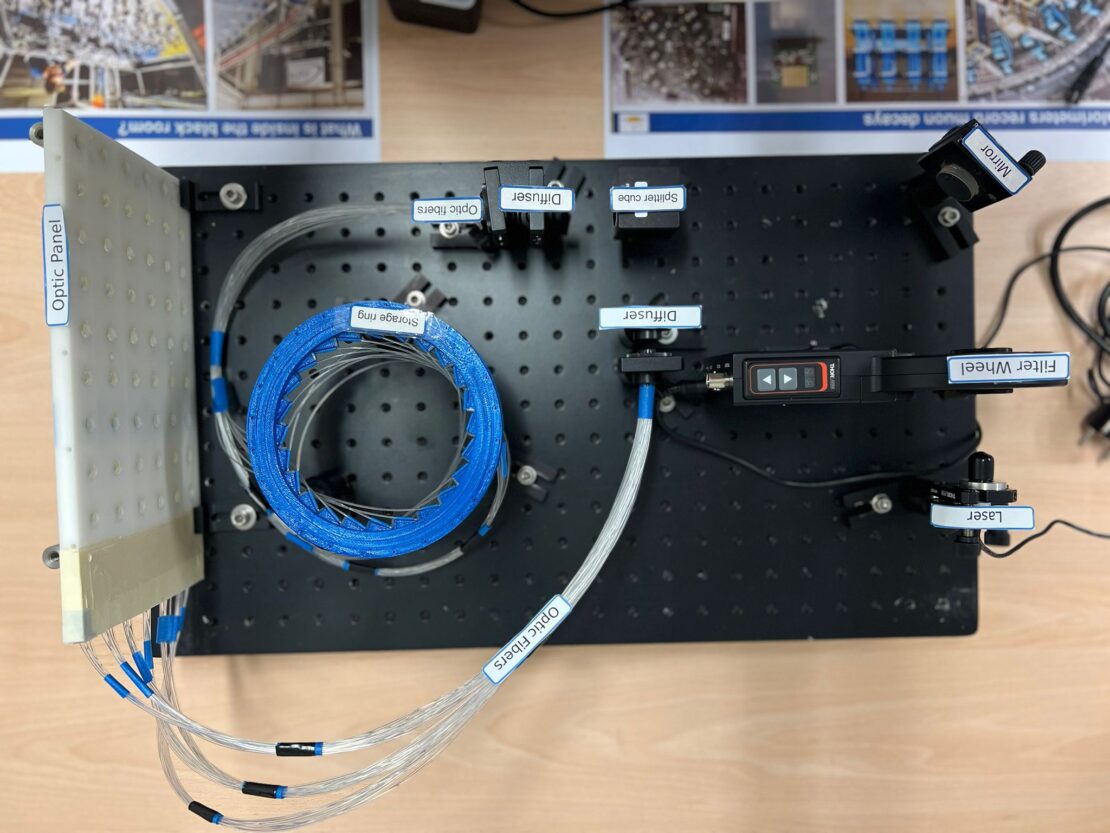 Laboratorio di simulazione dell'esperimento Muon g-2.