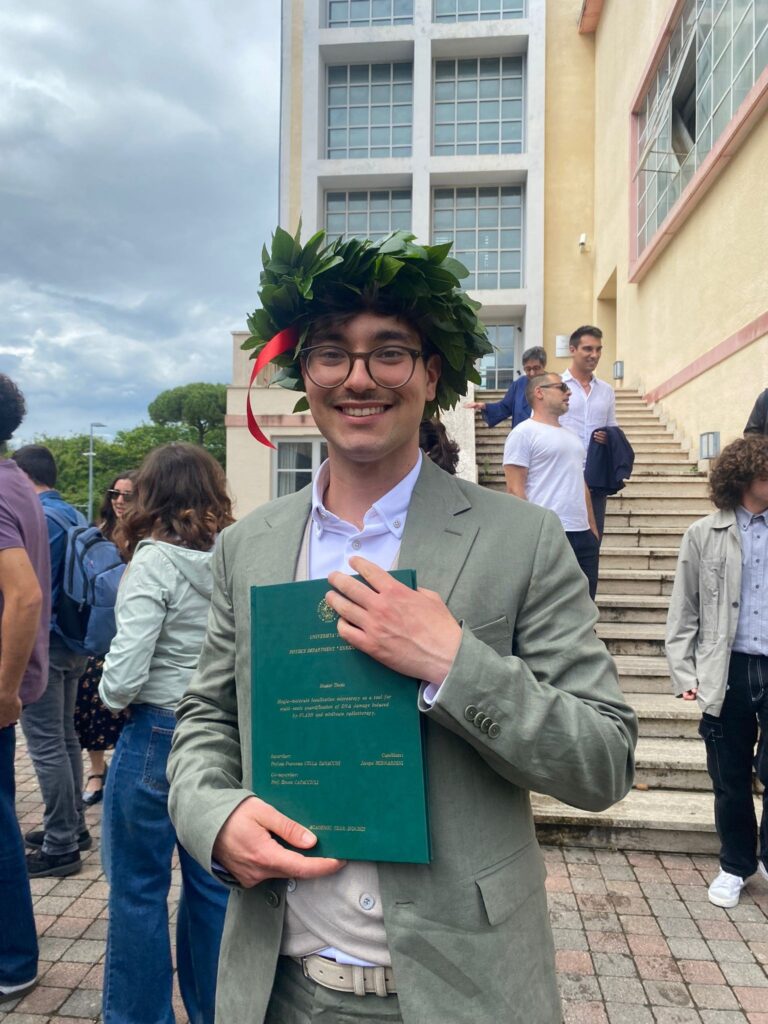 Jacopo Bernardini, studente magistrale del Dipartimento di Fisica dell'Università di Pisa, nonché vincitore del Premio Marcello Buiatti 2026