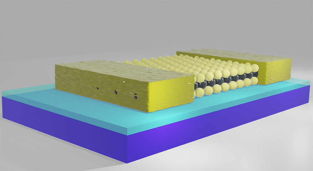 Transistor bidimensionali, alla base dello studio di Damiano Marian, pubblicato su Nature Electronics